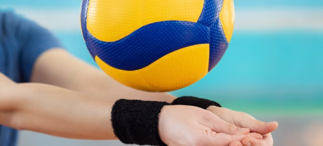 Button to Volleyball